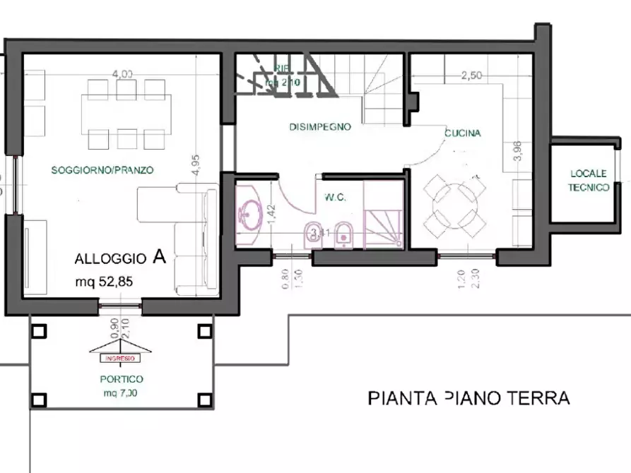 Immagine 5 di Villa in vendita  a Castelnuovo Magra