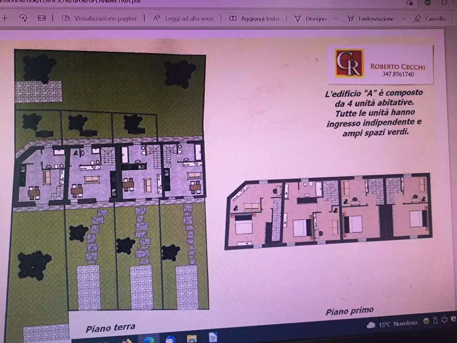Immagine 4 di Terratetto in vendita  a Ameglia