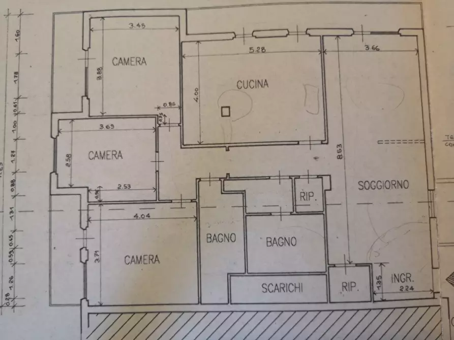 Immagine 24 di Appartamento in vendita  a Castelnuovo Magra