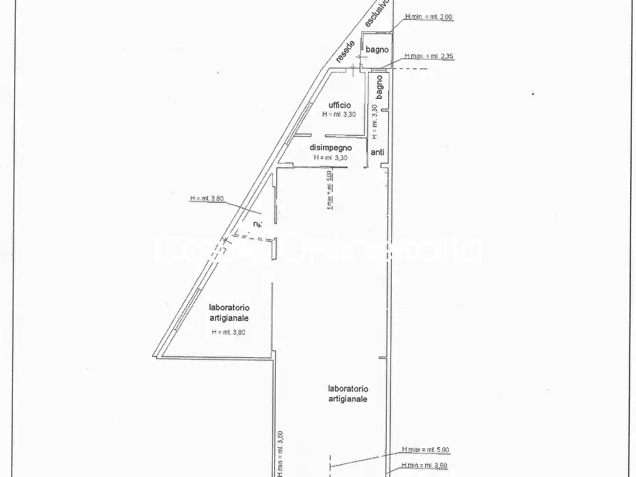Immagine 1 di Capannone industriale in affitto  in Via Giuseppe di Vittorio 1 a Vaiano