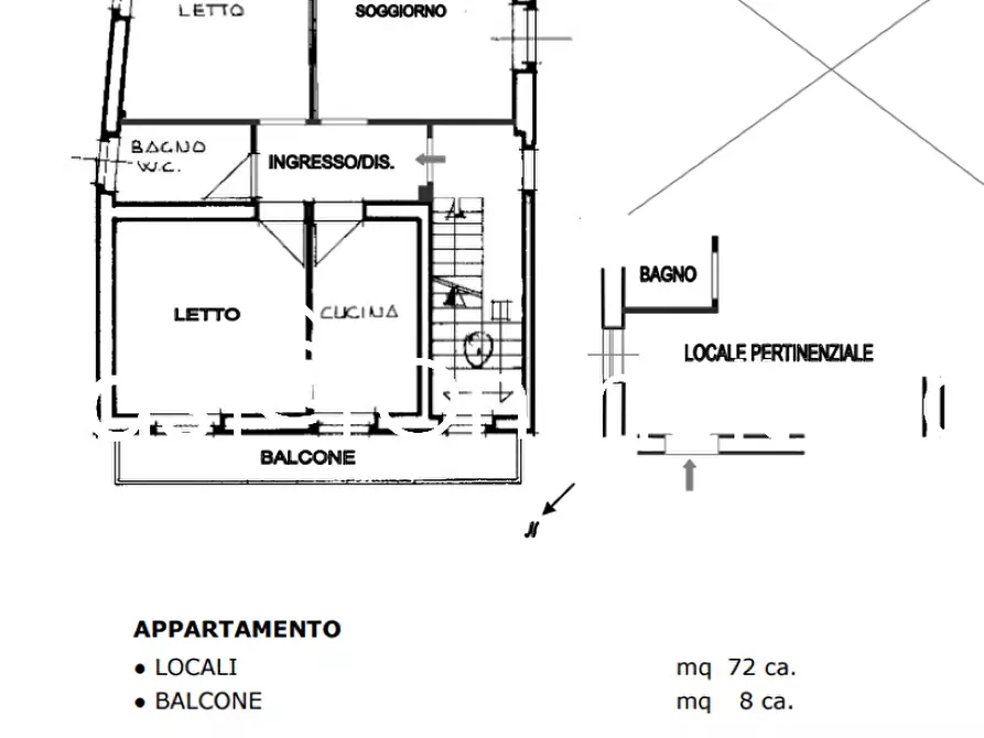 Immagine 10 di Appartamento in vendita  in Via del Lago 17 a Panicale