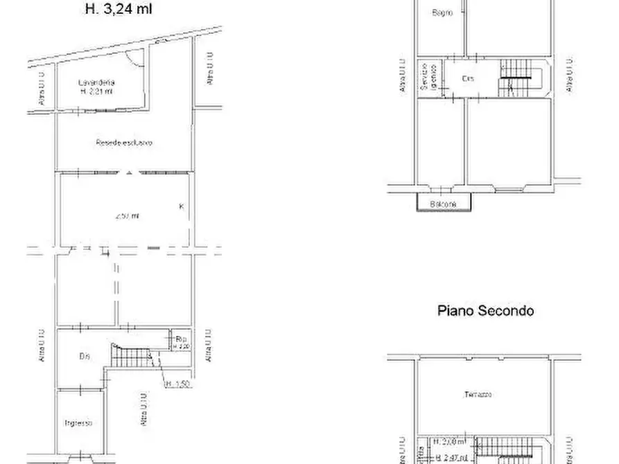 Immagine 22 di Casa indipendente in vendita  in Via Giuseppe Giusti a Prato