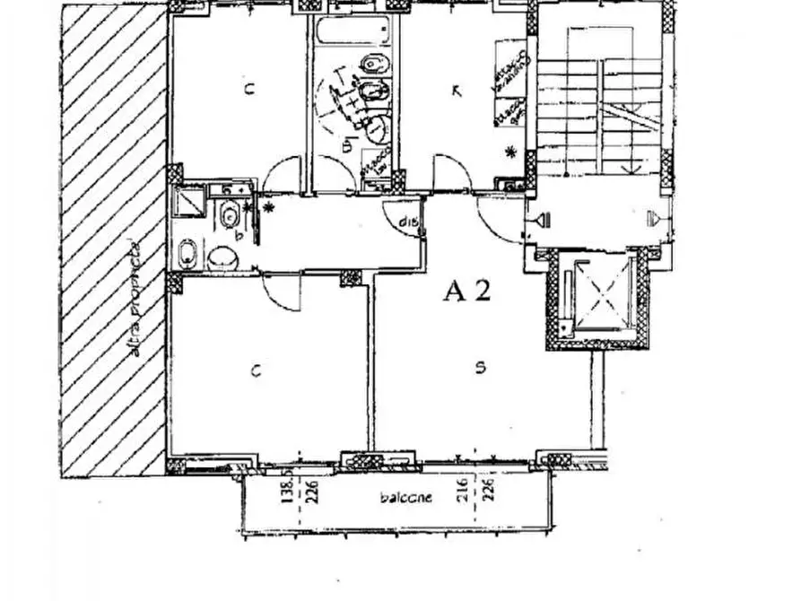 Immagine 6 di Appartamento in affitto  in Via Frinco 5 a Torino