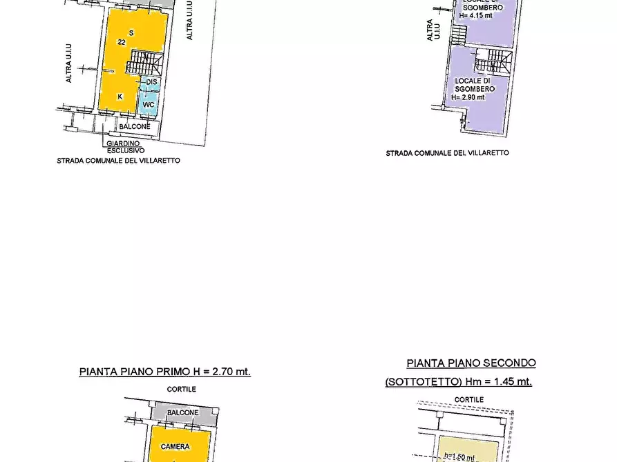 Immagine 8 di Villetta a schiera in vendita  in Via Giorgio Ferrini a Torino