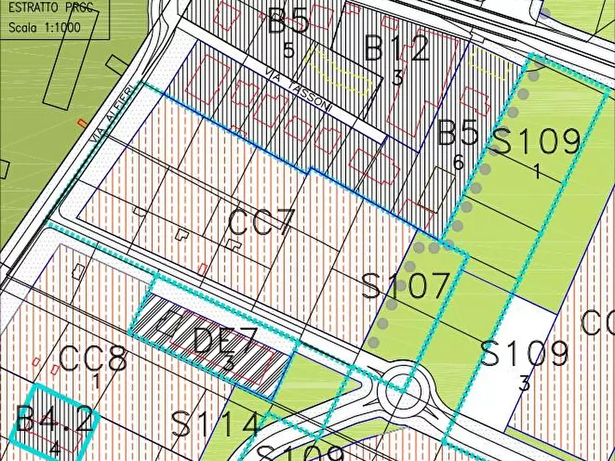 Immagine 2 di Terreno edificabile in vendita  in via  Vittorio Alfieri a Rivalta Di Torino