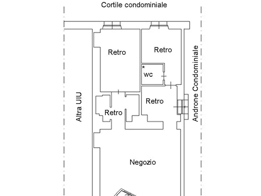 Immagine 1 di Locale commerciale in affitto  in Madama Cristina 10 a Torino