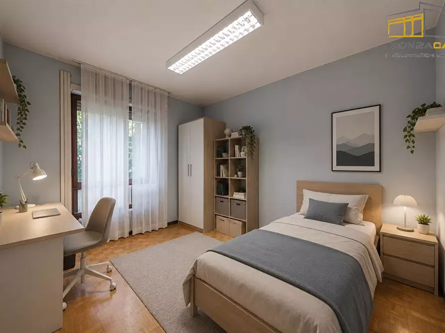 Immagine 9 di Appartamento in vendita  in via toti 29 a Monza