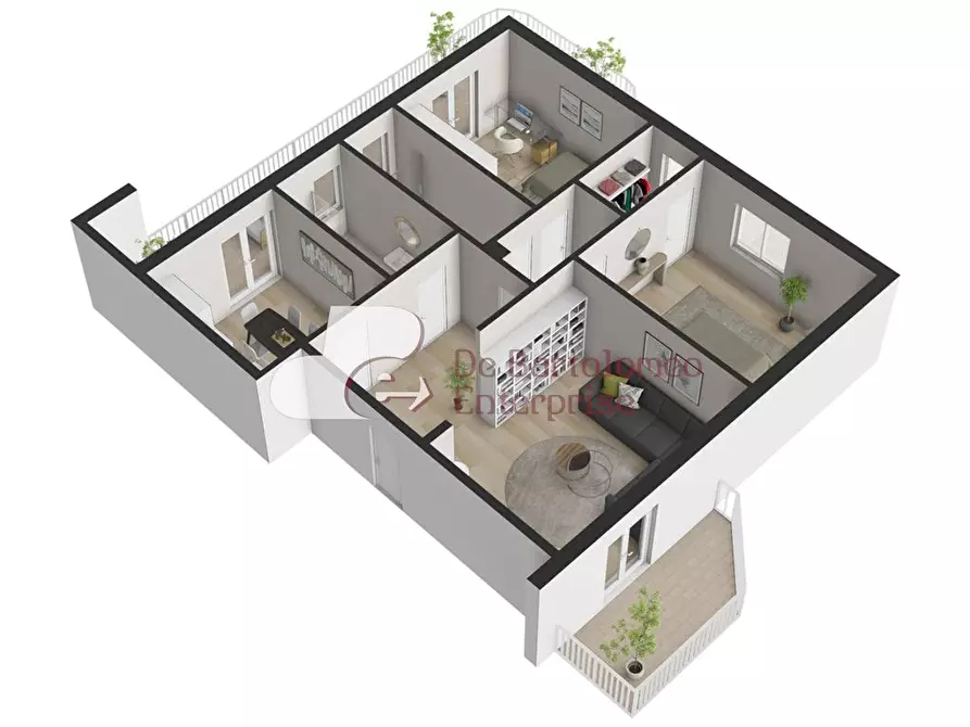 Immagine 2 di Appartamento in vendita  in VIA ARMANDO DIAZ a Bitritto