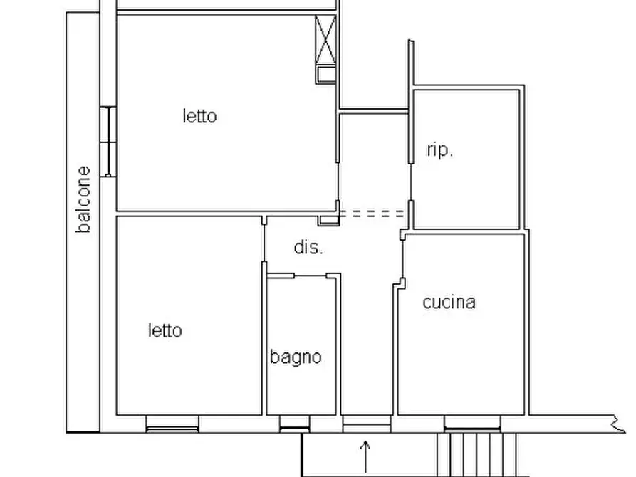 Immagine 4 di Appartamento in vendita  a Tolfa