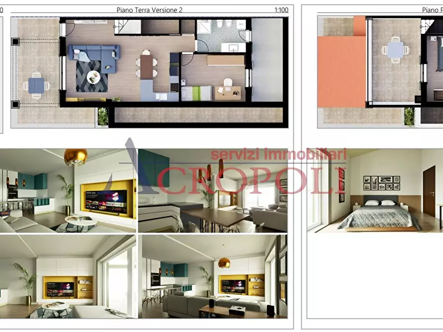 Immagine 9 di Villetta a schiera in vendita  in Via di Monterosi a Trevignano Romano