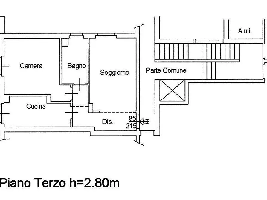 Immagine 7 di Appartamento in vendita  a Como