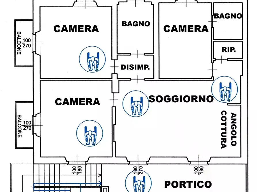 Immagine 5 di Appartamento in affitto  a Como