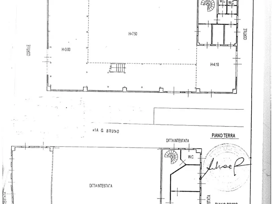 Immagine 4 di Capannone industriale in vendita  in via Bruno Giordano / via Meucci 12 a Nova Milanese