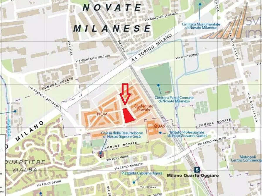 Immagine 9 di Negozio in affitto  in via Alda Merini a Novate Milanese