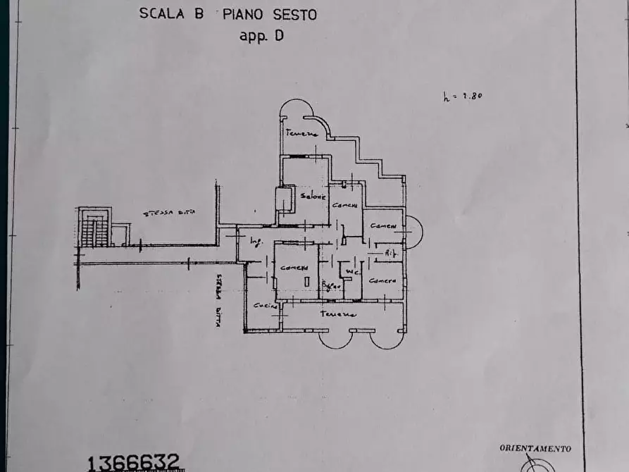 Immagine 7 di Appartamento in vendita  in Via Mazzarino 92 a Termini Imerese