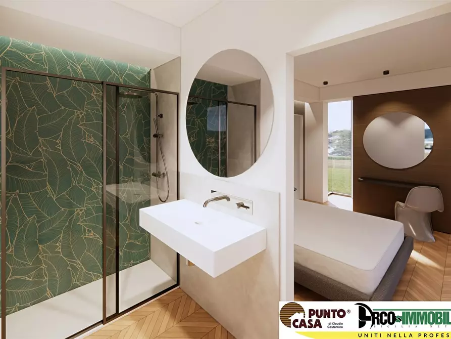 Immagine 2 di Casa bifamiliare in vendita  in Via delle tre Grazie a Palermo