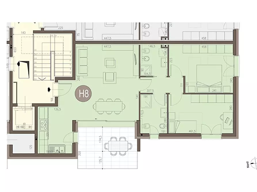 Immagine 9 di Appartamento in vendita  a Bregnano