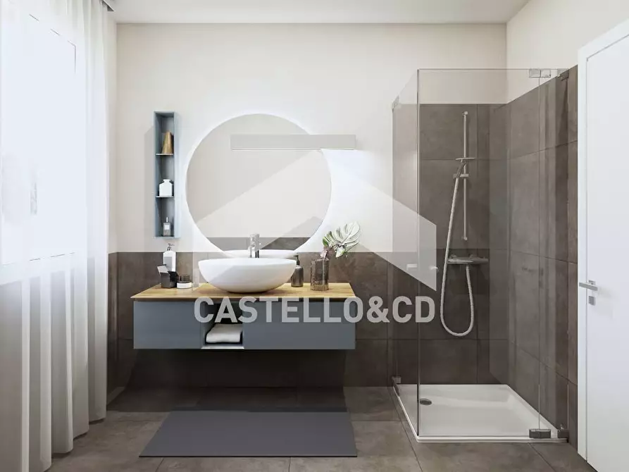 Immagine 5 di Villa in vendita  in via della costa 22 a Moniga Del Garda