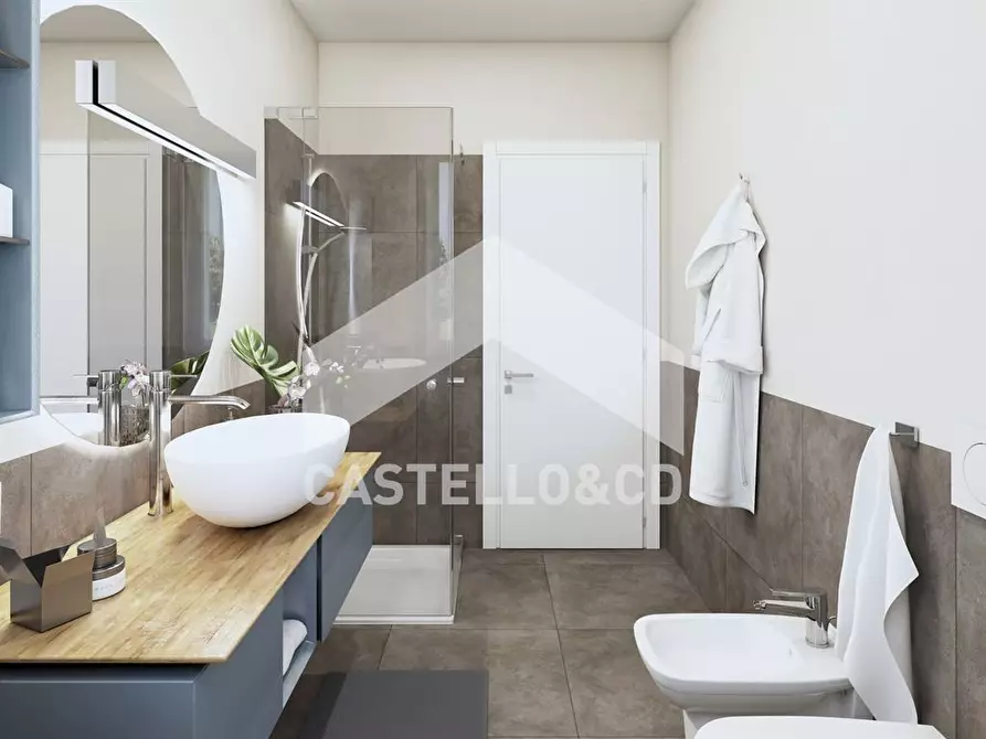 Immagine 6 di Villa in vendita  in via della costa 22 a Moniga Del Garda