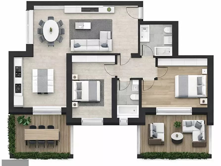 Immagine 5 di Appartamento in vendita  a Mantova