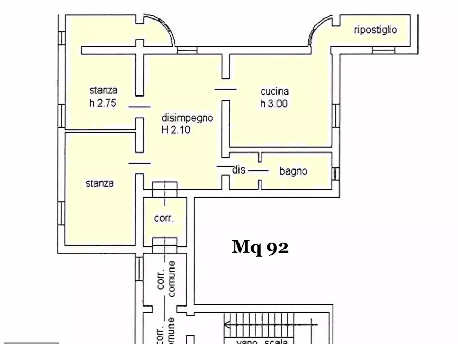 Immagine 3 di Palazzo in vendita  in Via XX Settembre 16 a Mantova