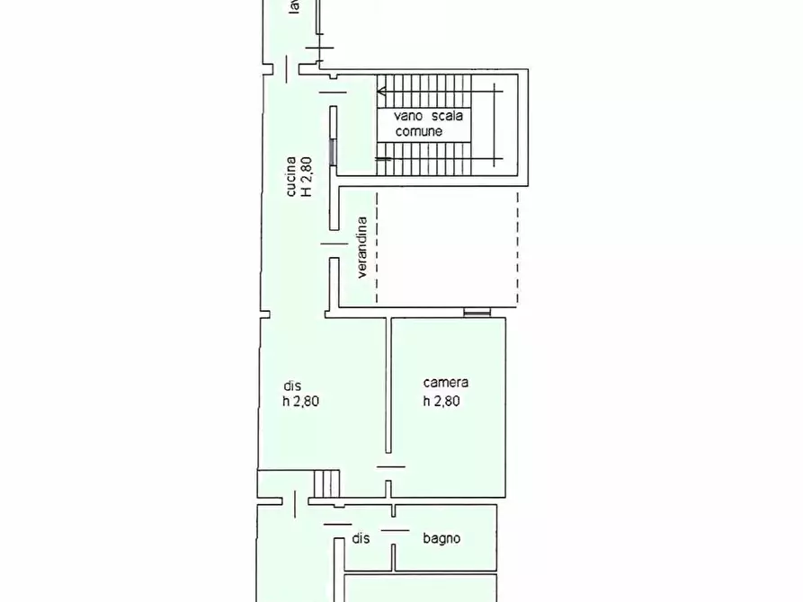 Immagine 4 di Palazzo in vendita  in Via XX Settembre 16 a Mantova