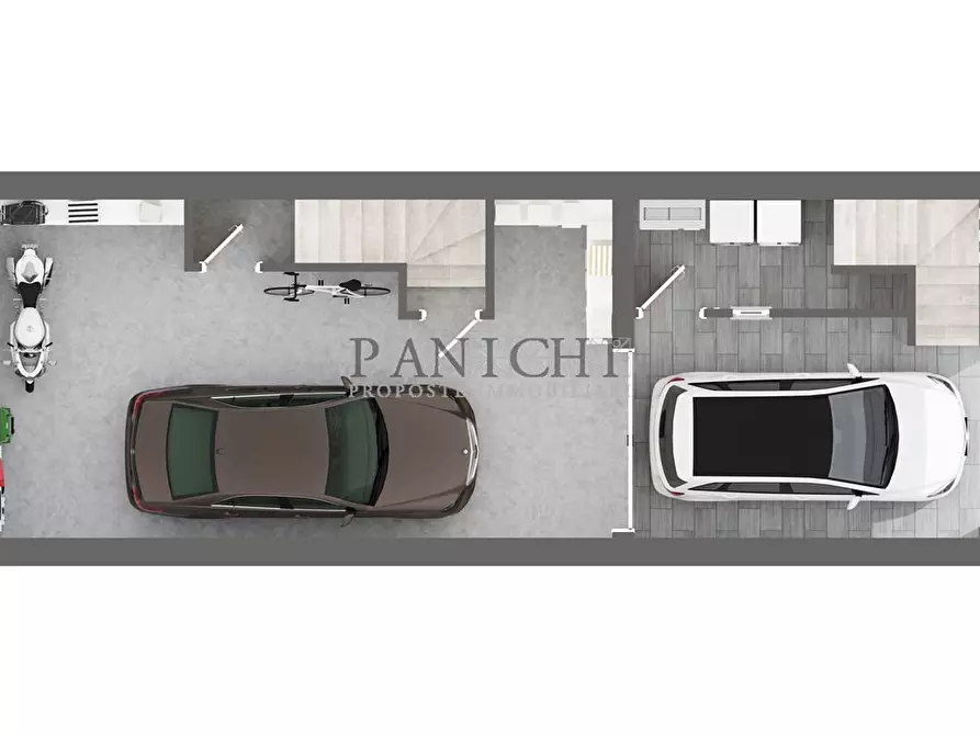 Immagine 4 di Villetta a schiera in vendita  a Asciano