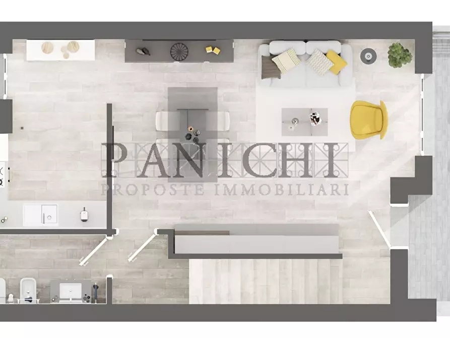 Immagine 3 di Villetta a schiera in vendita  a Asciano