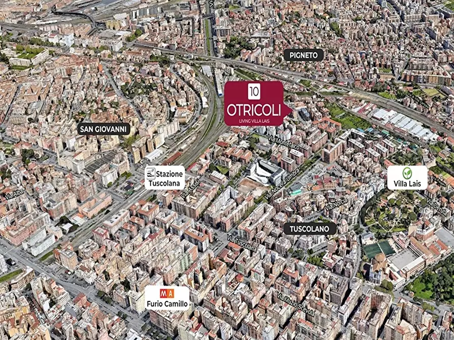 Immagine 2 di Appartamento in vendita  in Via Otricoli a Roma