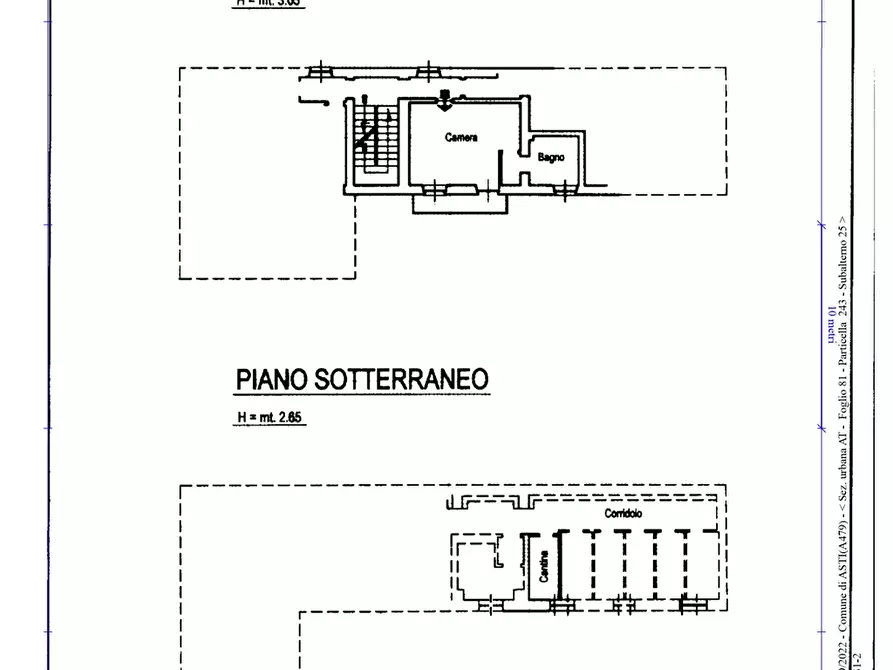 Immagine 3 di Appartamento in affitto  in Via Fagnano 12 a Asti