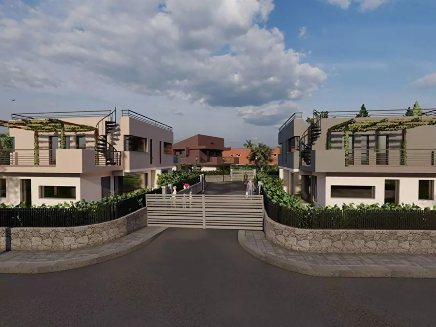 Immagine 9 di Villetta a schiera in vendita  in viale europa sn a San Pietro Clarenza