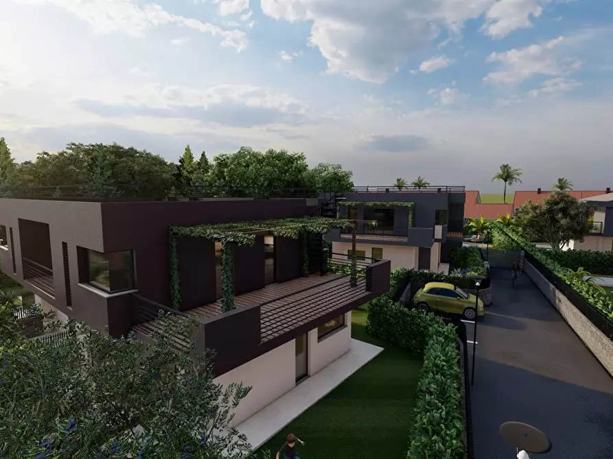 Immagine 8 di Villetta a schiera in vendita  in viale europa sn a San Pietro Clarenza