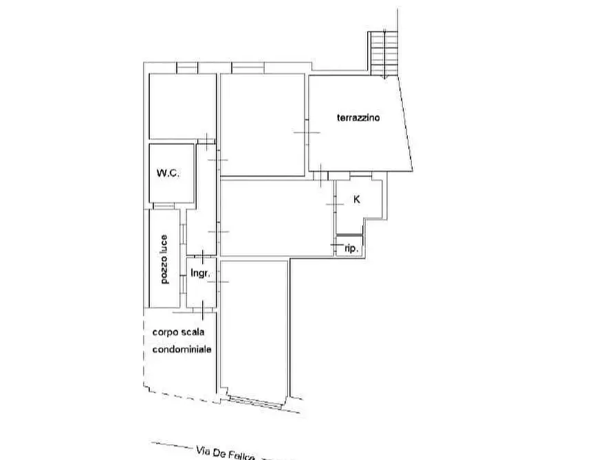 Immagine 7 di Appartamento in vendita  in VIA DE FELICE SN a Misterbianco