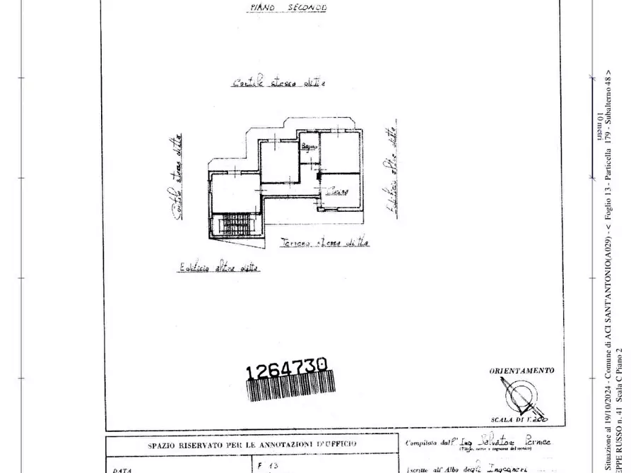 Immagine 7 di Appartamento in vendita  in VIA SOLDATO RUSSO 41 a Aci Sant'antonio