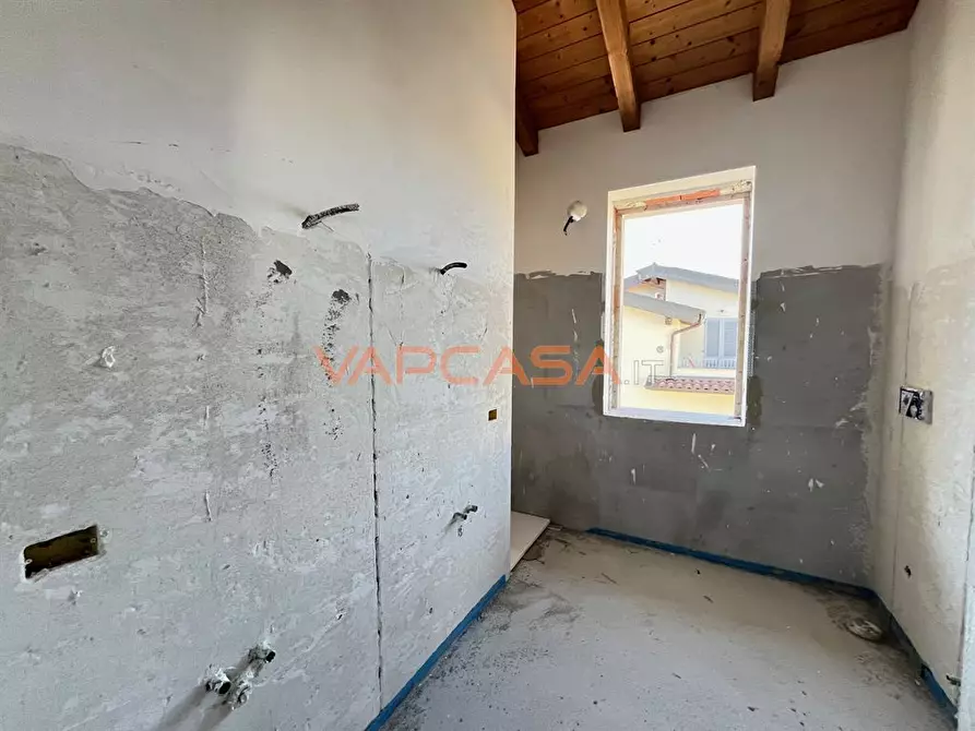 Immagine 1 di Villetta a schiera in vendita  in VIA MONTE BIANCO a Castel Rozzone