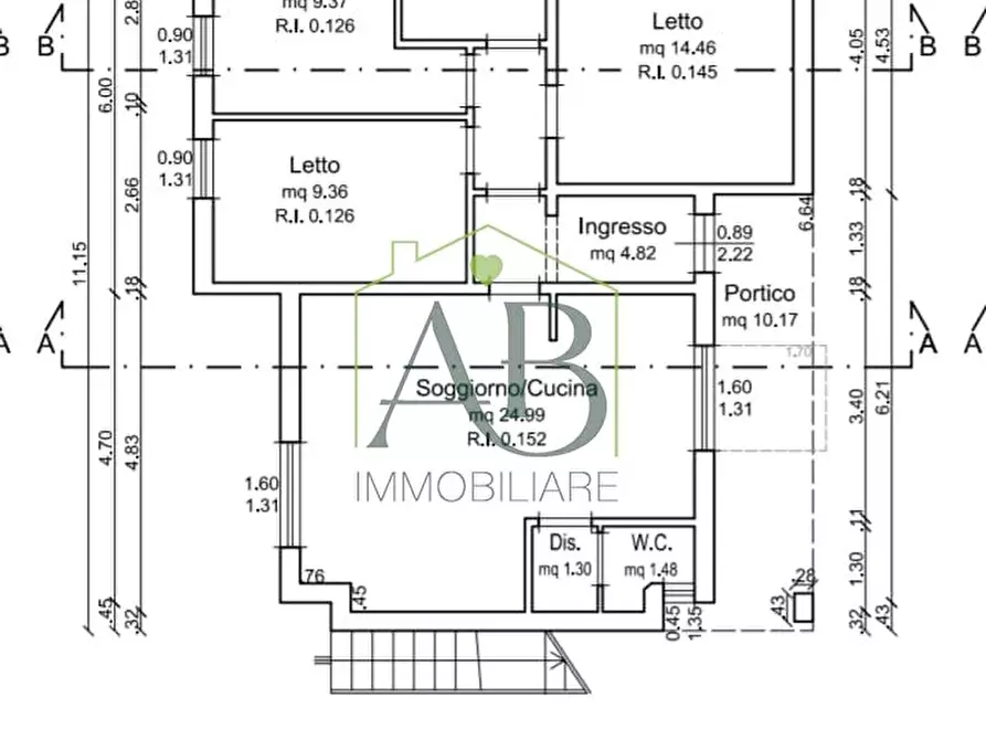 Immagine 9 di Casa bifamiliare in vendita  a Ravenna
