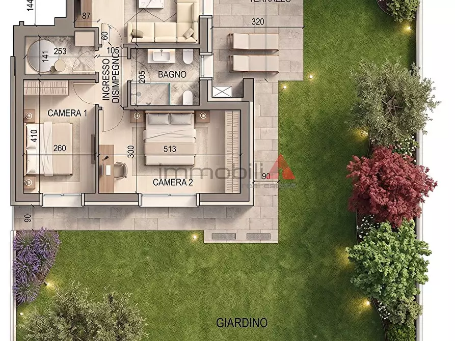 Immagine 1 di Appartamento in vendita  a Carugate