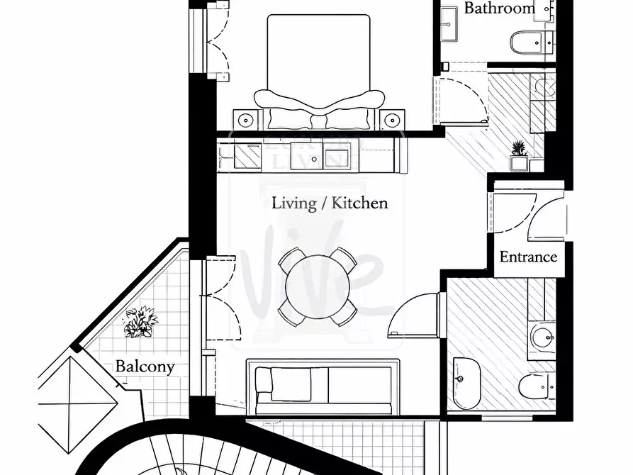 Immagine 2 di Appartamento in affitto  in Via Sandro Sandri a Milano
