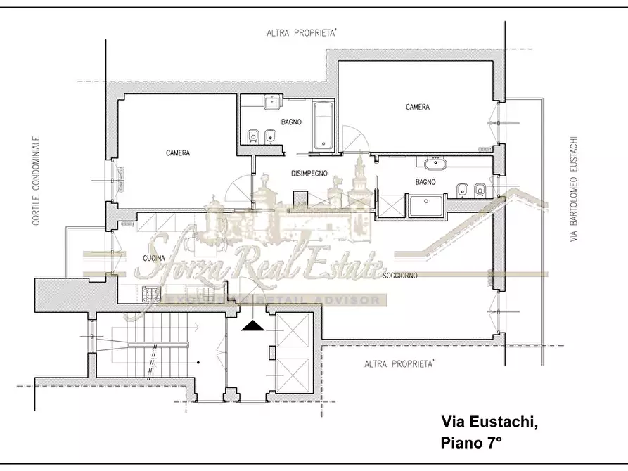 Immagine 1 di Appartamento in affitto  in Via Eustachi a Milano