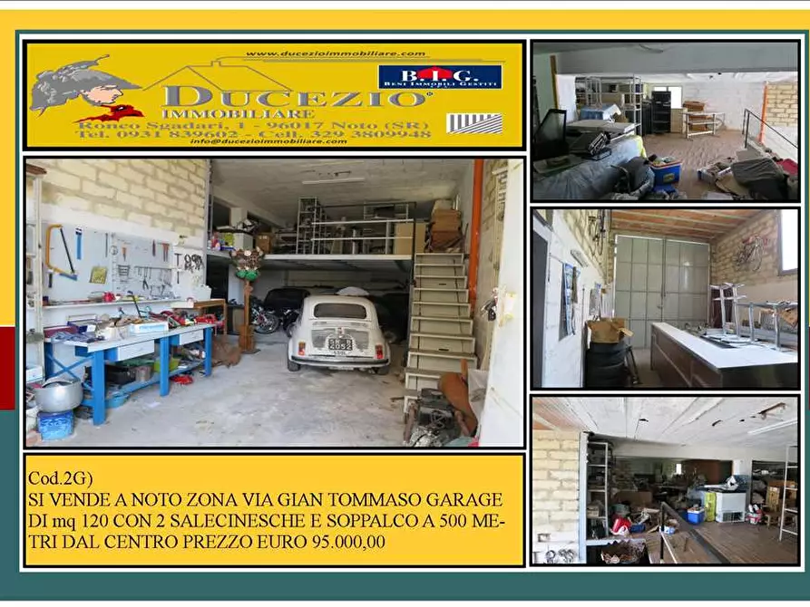 Garage in vendita in Via GIAN TOMMASO, 7 a Noto