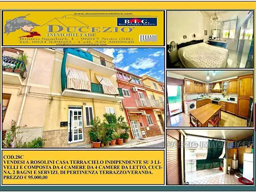 Villa in vendita in Via SANDRO BOTTICELLI, 13 a Rosolini