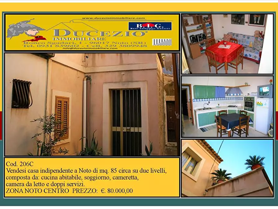 Villa in vendita in Via RONCO MAZZARA, 2/13 a Noto