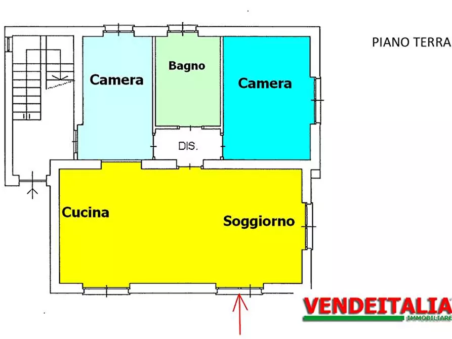 Immagine 11 di Appartamento in vendita  in Via rossini a Guanzate