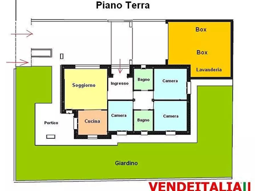 Immagine 4 di Villa in vendita  a Gerenzano