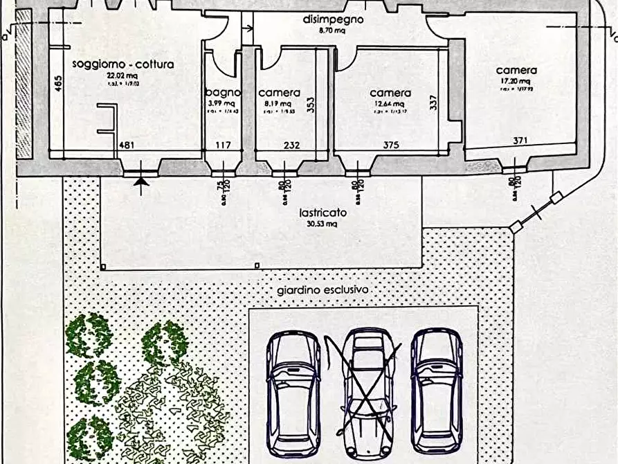 Immagine 8 di Porzione di casa in vendita  a Marciana