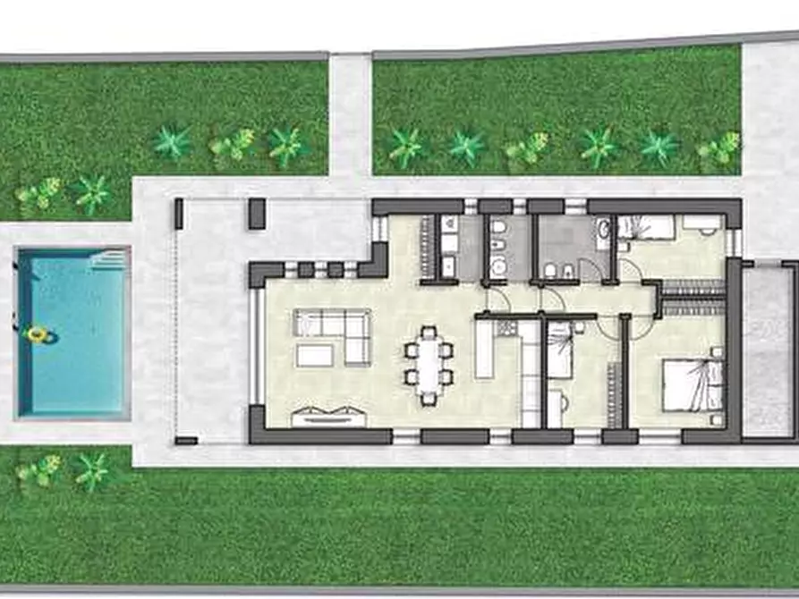 Immagine 1 di Villa in vendita  in Via Valluna a Erbusco