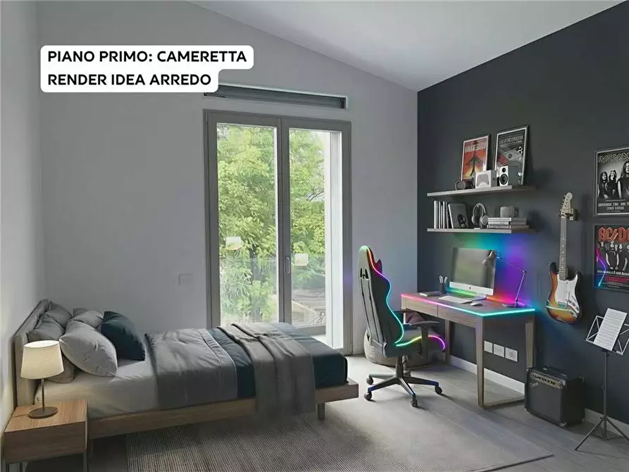 Immagine 12 di Villa in vendita  in Via Gioacchino Rossini, snc a Telgate