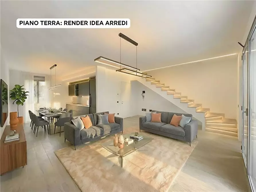 Immagine 6 di Villa in vendita  in Via Gioacchino Rossini, snc a Telgate