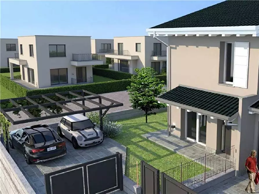 Immagine 1 di Villa in vendita  in Via Ferrucci a Castelli Calepio