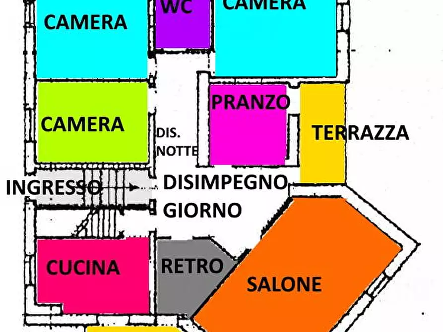 Immagine 32 di Villa in vendita  in V.le trieste, 26 a Montottone